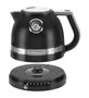 KitchenAid 5KEK1522 EBK Bouilloire électrique en fonte 1,5L avec contrôle de température et double paroi pour maintien au chaud
